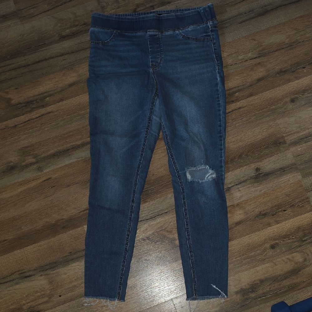 Old Navy Women's Skinny Jeans - Dark Blue